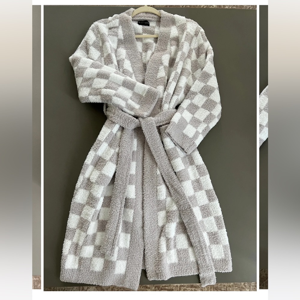The Styled Collective Checkered Buttery Soft Robe